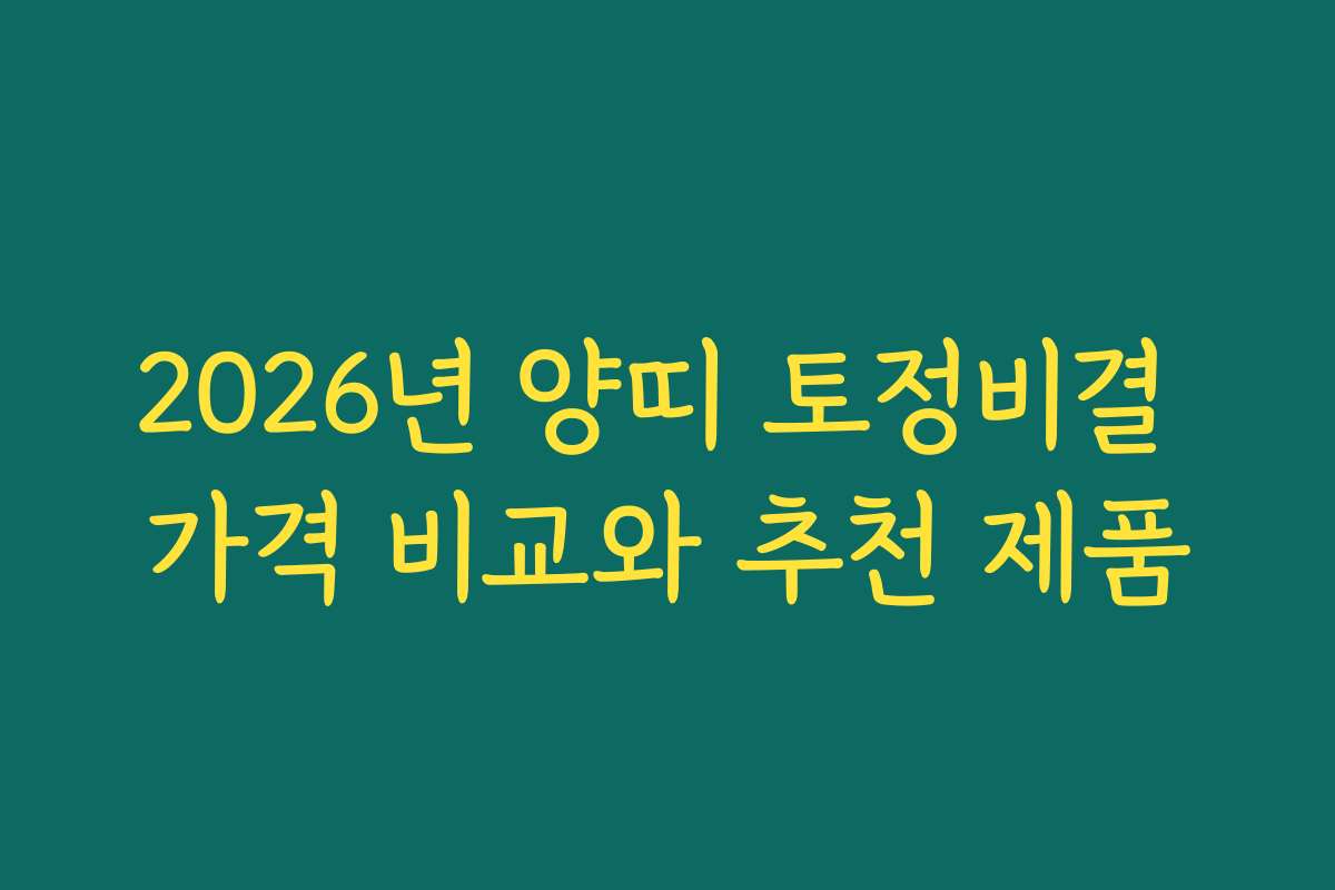 2026년 양띠 토정비결 가격 비교와 추천 제품 2026년 양띠 토정비결 가격 비교와 추천 제품